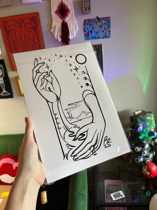 The Hidden Hand | Wall Print on Archival Matte Paper